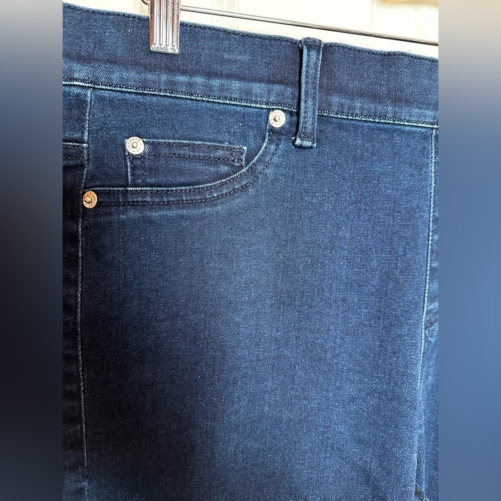 32 Degrees Dark Blue Women's Straight Leg Jeans - Picture 2 of 8